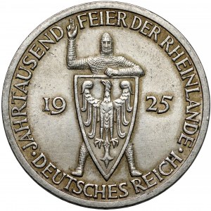 Weimar, 3 marki 1925-A - Nadrenia