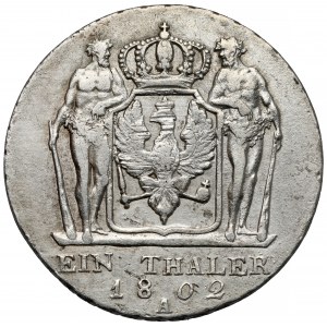 Prusy, Friedrich Wilhelm III, Talar 1802-A, Berlin