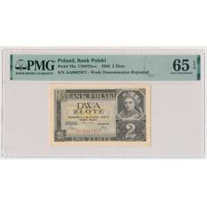 2 złote 1936 - AA