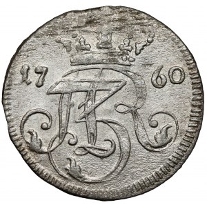 August III Sas, Trojak Gdańsk 1760 REOE