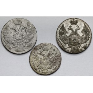 5-10 groszy 1818-1840 - zestaw (3szt)
