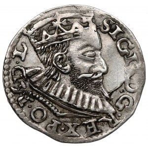 Zygmunt III Waza, Trojak Poznań 1594 - długa broda