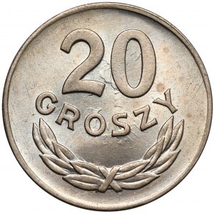 20 groszy 1949 CuNi - ładny duch