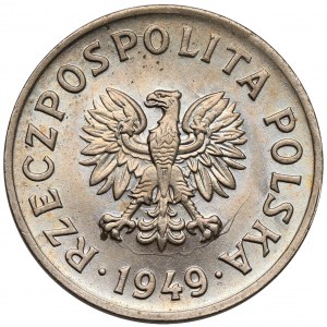 20 groszy 1949 CuNi - ładny duch