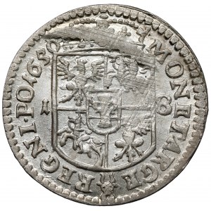 Jan II Kazimierz, Ort Wschowa 1650 - arabska 1