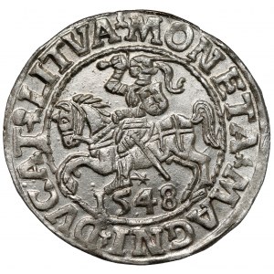 Zygmunt II August, Półgrosz Wilno 1548