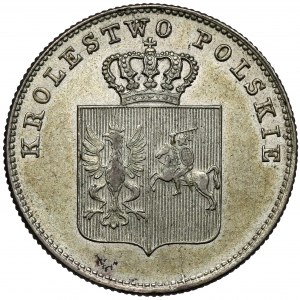 Powstanie Listopadowe, 2 złote 1831 KG - piękne