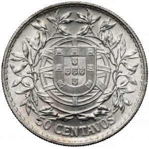 Portugalia, 50 centavos 1916