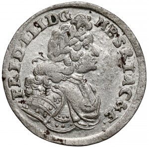 Prusy-Brandenburgia, Friedrich III, Trojak 1695 SD, Królewiec