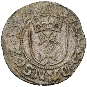 Zygmunt I Stary, Szeląg Gdańsk 1524 - pierwszy
