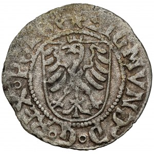 Zygmunt I Stary, Szeląg Gdańsk 1524 - pierwszy