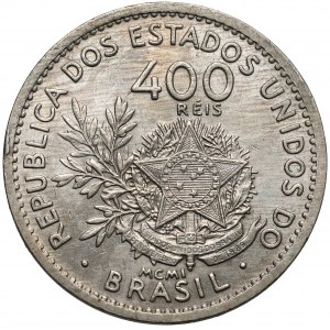 Brazylia, 400 reis 1901