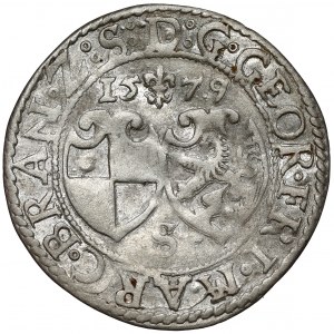 Brandenburgia, Georg Friedrich, 1/21 reichsguldiner (Groschen) 1579 - GEORG FRI