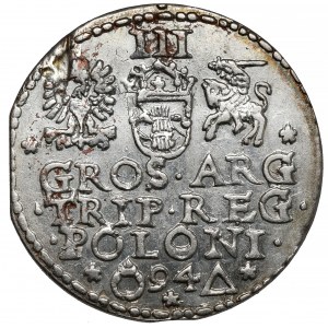 Zygmunt III Waza, Trojak Malbork 1594