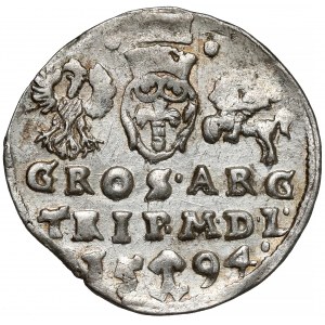 Zygmunt III Waza, Trojak Wilno 1594
