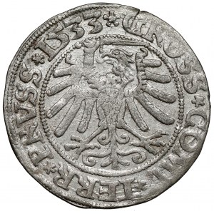 Zygmunt I Stary, Grosz Toruń 1533 - PRVS