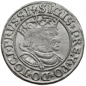 Zygmunt I Stary, Grosz Toruń 1533 - 2x PRVSSI