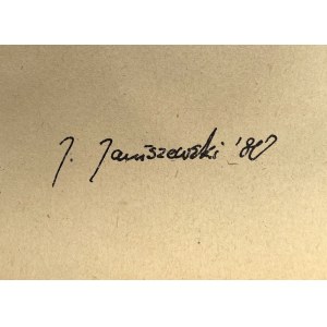 Plakat SOLIDARNOŚĆ - Jerzy Janiszewski, Polska '80. - b.rzadki