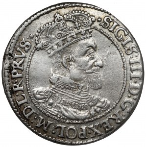 Zygmunt III Waza, Ort Gdańsk 1618 - krzyż