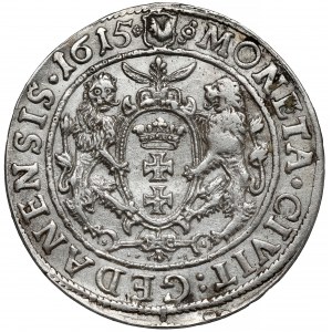 Zygmunt III Waza, Ort Gdańsk 1615 - typ II - Ammon