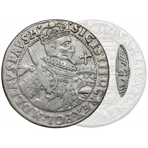 Zygmunt III Waza, Ort Bydgoszcz 1623 - liście palmowe - b.rzadki