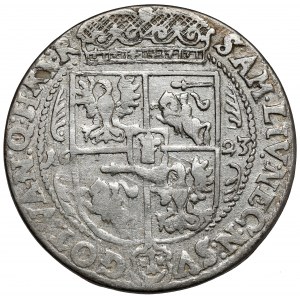 Zygmunt III Waza, Ort Bydgoszcz 1623 - liście palmowe - b.rzadki