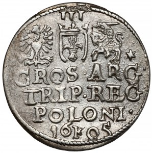 Zygmunt III Waza, Trojak Kraków 1605