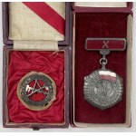 Dobieczyński Stanisław, Zestaw zdjęć, dokumentów i odznak - w tym Odznaka z Dyplomem M.P.iH.