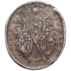 Karol Ferdynand Waza, Medal owalny wagi 3 talarów 1642