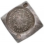 Stany Śląskie, KLIPA 3 talarowa Oława 1621 - punce na rancie