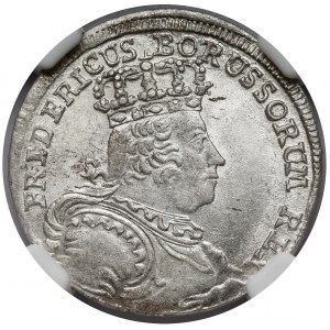Śląsk, Fryderyk II Wielki, Szóstak 1756-B, Wrocław