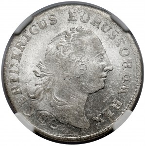 Prusy, Friedrich II, 1/3 talara 1758, Drezno