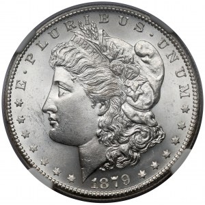 USA, Dolar 1879-S, San Francisco - Morgan Dollar