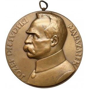 Medal, Józef Piłsudski, 10. rocznica Wojny Polsko-Bolszewickiej 1930