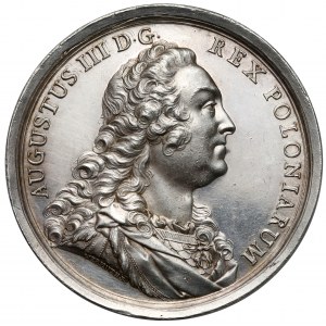August III Sas, Medal BENE MERENTIBUS (Dobrze Zasłużonym) 1759 r.