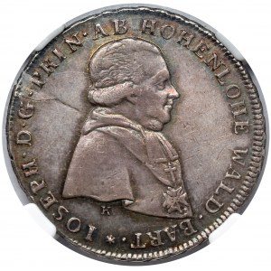 Śląsk, Józef Hohenlohe Waldenburg, Półtalar 1796, Nysa - b.rzadki