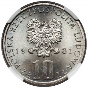 10 złotych 1981 Bolesław Prus