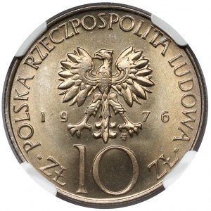 10 złotych 1976 Adam Mickiewicz