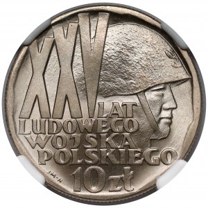 10 złotych 1968 XXV lat LWP