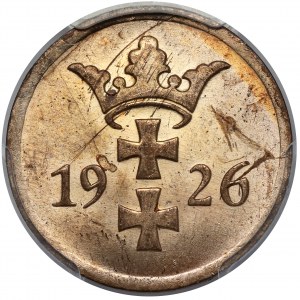 Gdańsk, 2 fenigi 1926