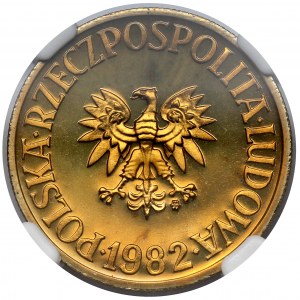 5 złotych 1982 - lustrzany