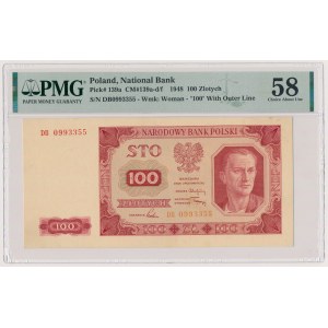100 złotych 1948 - DB