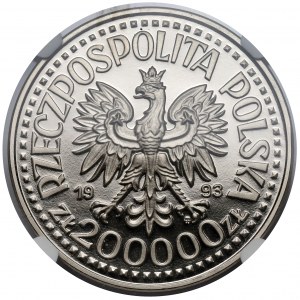 Próba NIKIEL 200.000 złotych 1993 Ruch Oporu