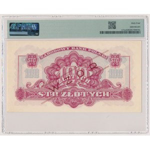 100 złotych 1944 ...owe - WZÓR - Ay 123456...