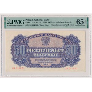 50 złotych 1944 ...owym - AM