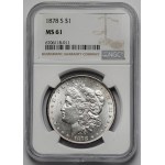 USA, Dolar 1878-S, San Francisco - Morgan Dollar