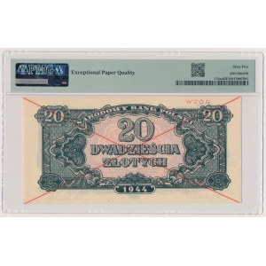 20 złotych 1944 ...owe - WZÓR - KM