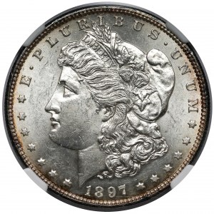 USA, Dolar 1897, Philadelphia - Morgan Dollar
