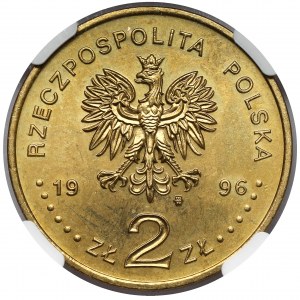 2 złote 1996 Zygmunt II August