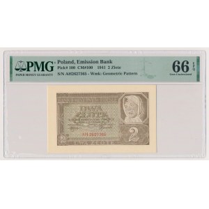 2 złote 1941 - AH